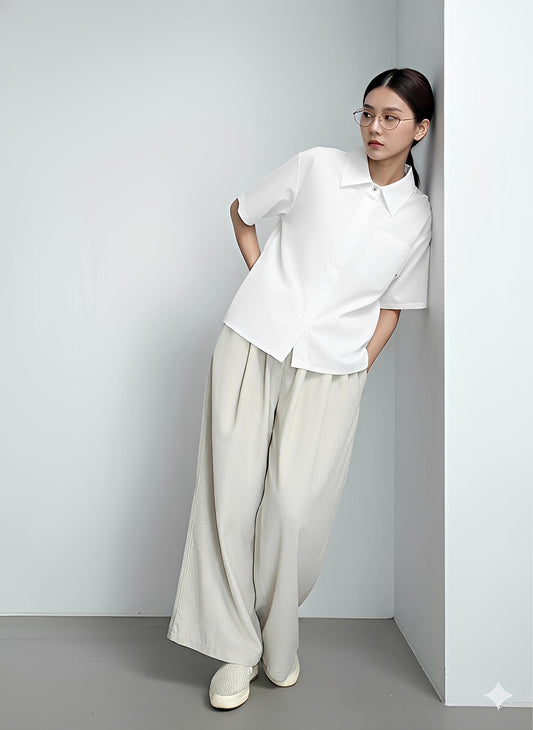 S09_วอชเชอร์คอปกกระดุมซ่อน โทนมินิมัลเนี๊ยบพรีเมียม