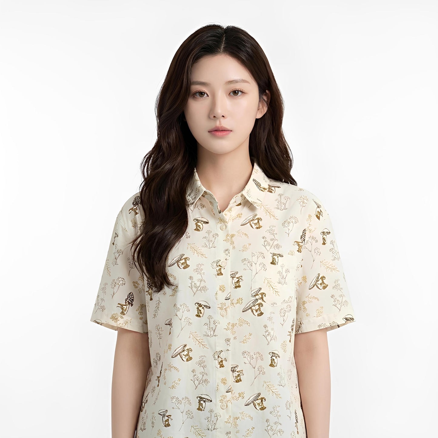 S439_Floral Breeze Cotton Twill Shirt