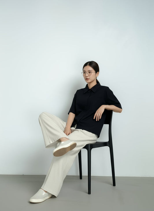 S09_วอชเชอร์คอปกกระดุมซ่อน โทนมินิมัลเนี๊ยบพรีเมียม