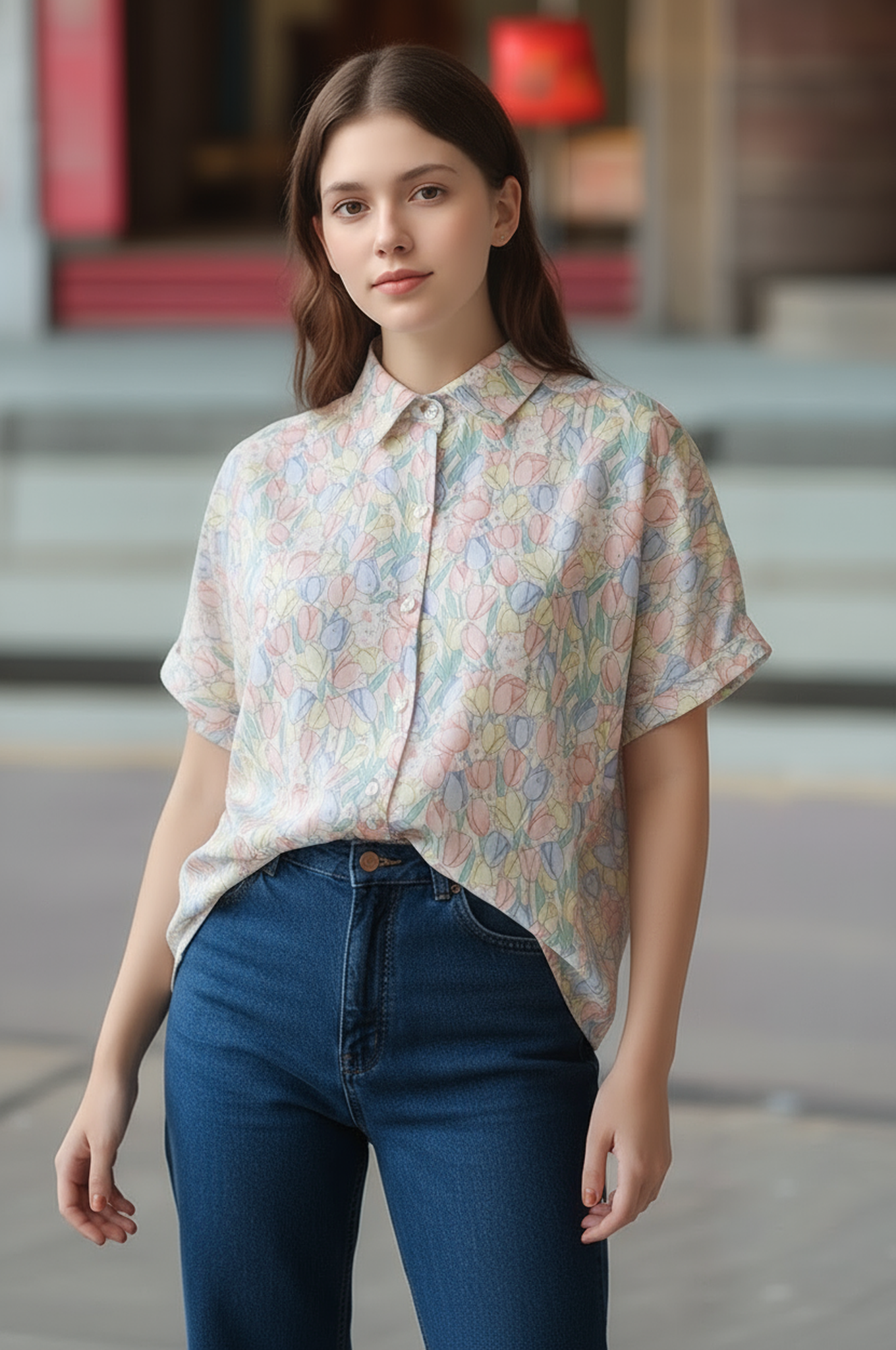 S326_Printed Shirt