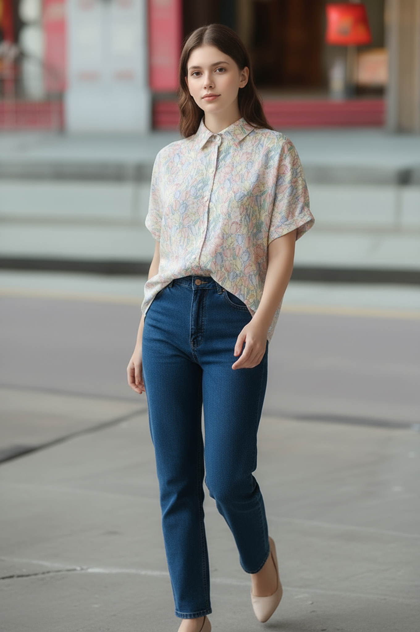 S326_Printed Shirt