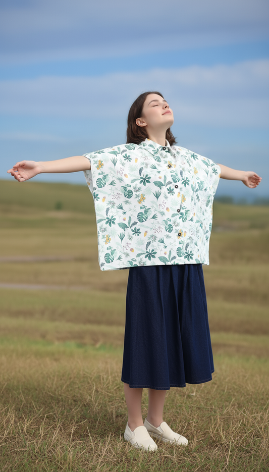 S445_Tropical Garden & Lemon Leaf