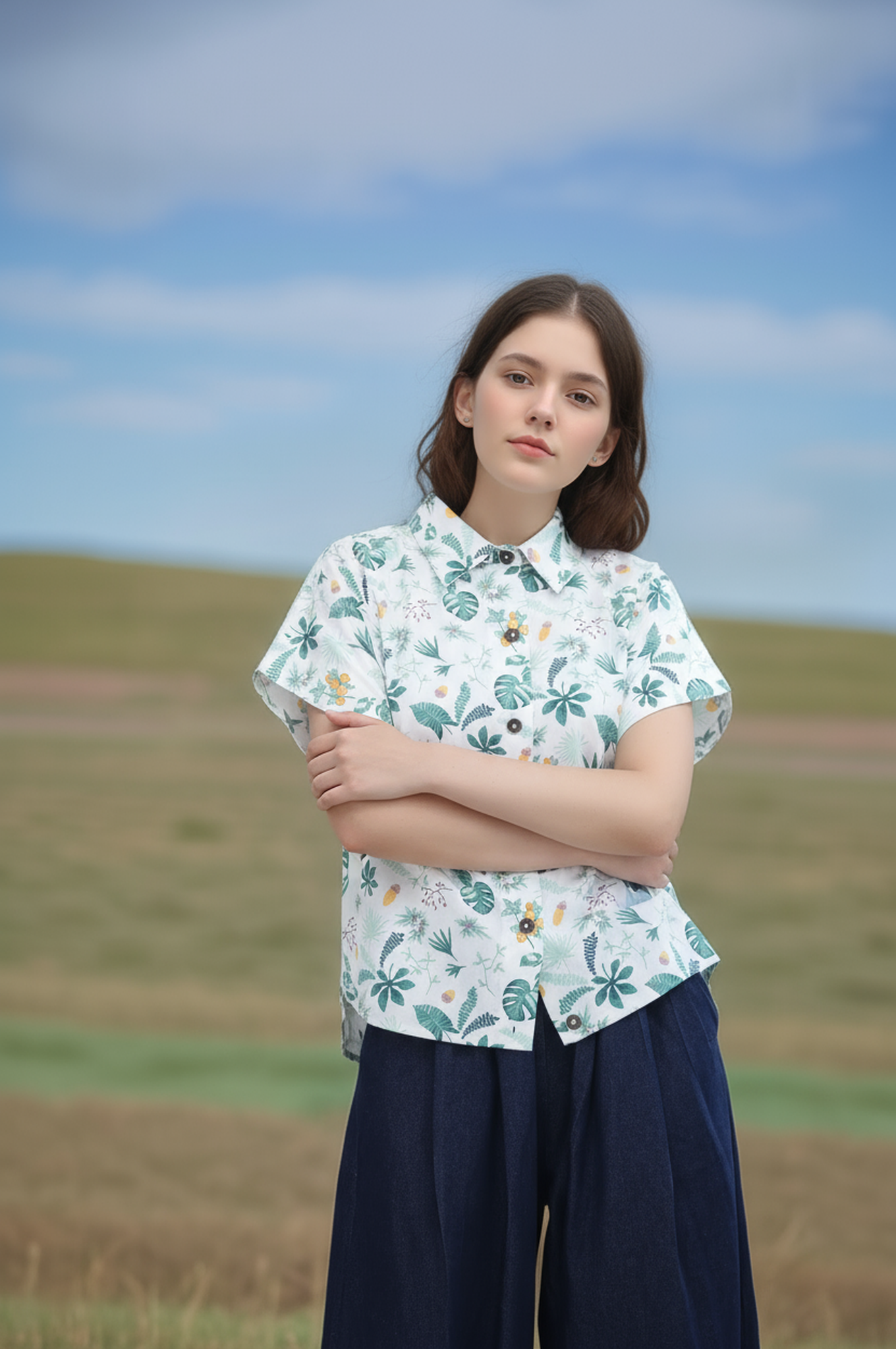 S445_Tropical Garden & Lemon Leaf