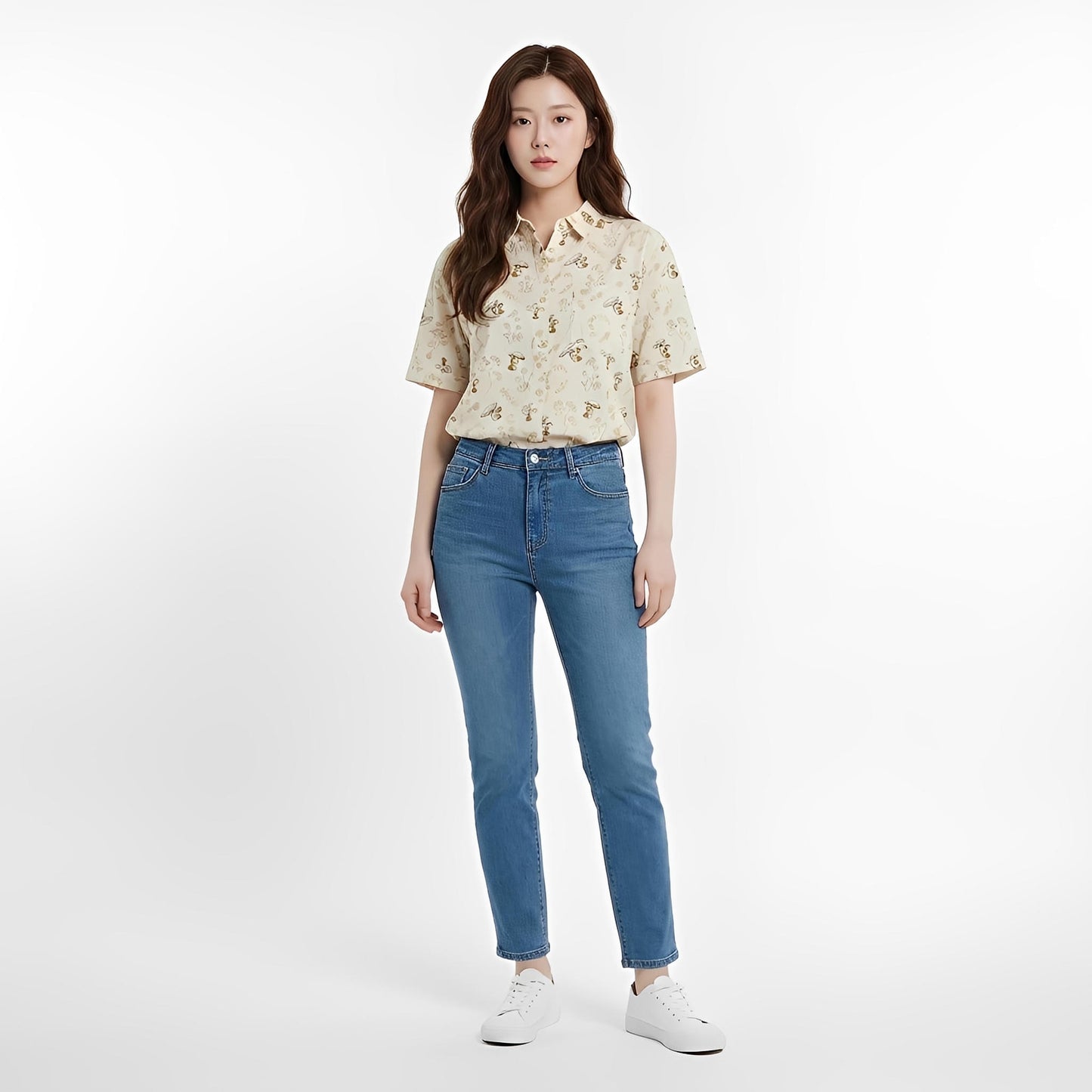 S439_Floral Breeze Cotton Twill Shirt